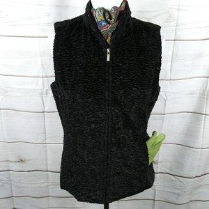 EP Pro Faux Curly Lamb Vest